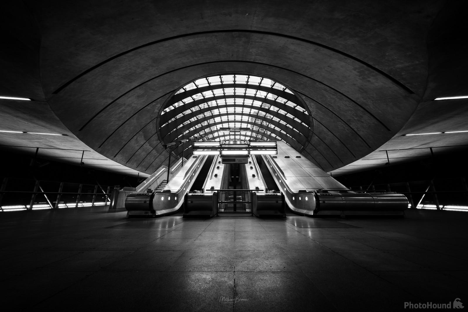 Image of Canary Wharf Underground Station by Mathew Browne