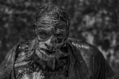 pictures of Geneva - Statue of Frankenstein's Monster