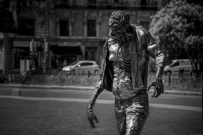 Switzerland photos - Statue of Frankenstein's Monster