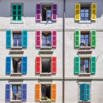 Photo of Coloured Shutters - Coloured Shutters