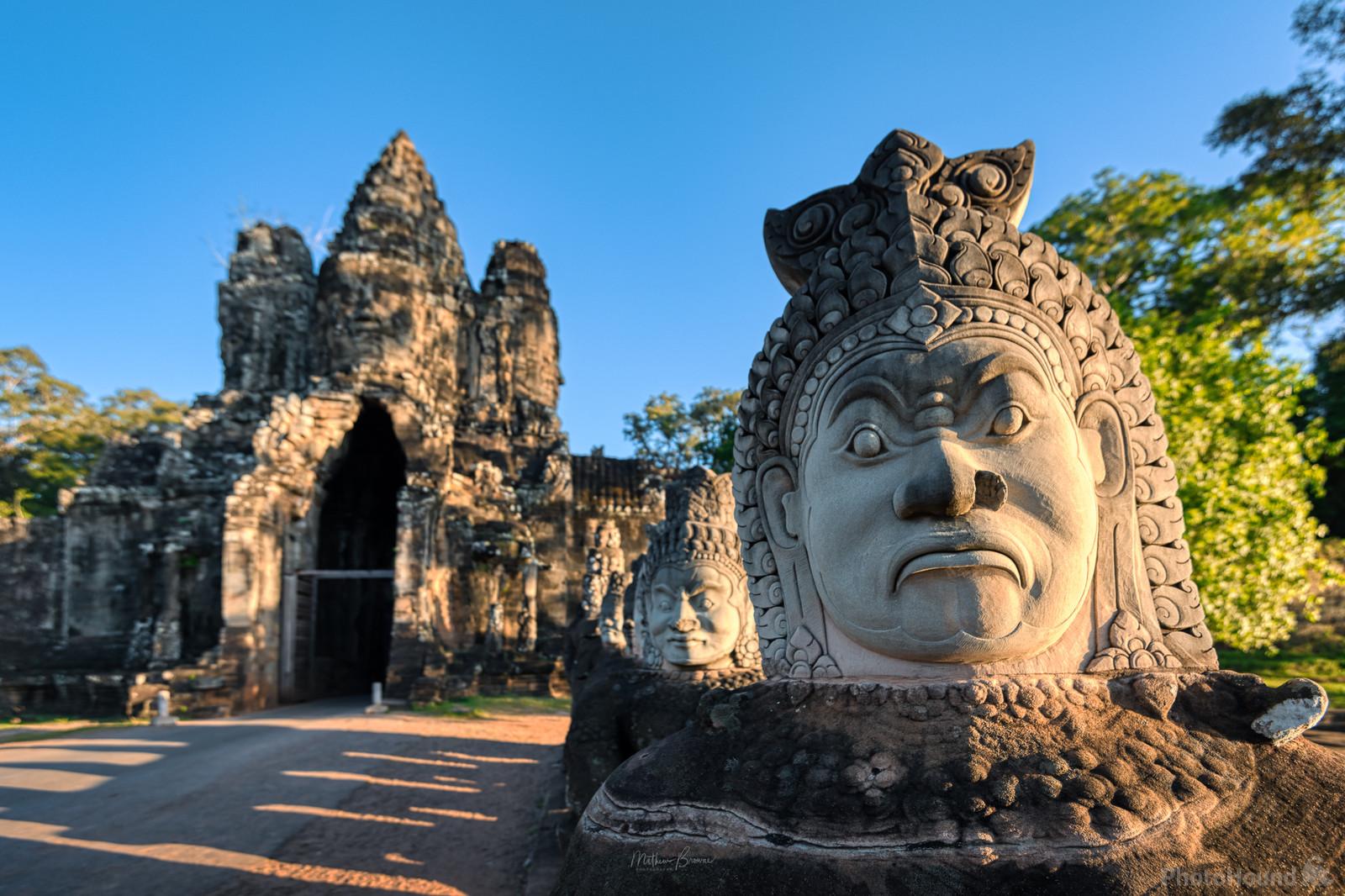 Image of Angkor Thom South Gate by Mathew Browne