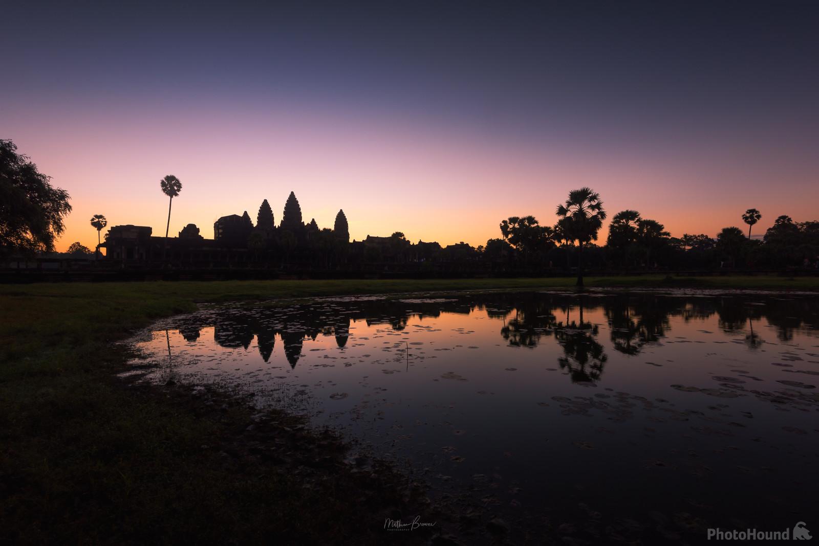 Image of Angkor Wat Reflecting Pool by Mathew Browne