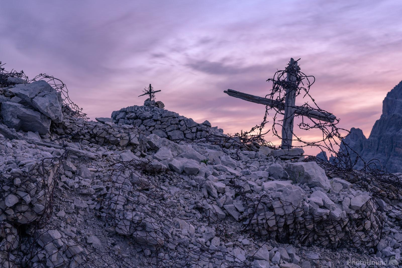 Image of WWI Trenches at Tre Cime by Luka Esenko