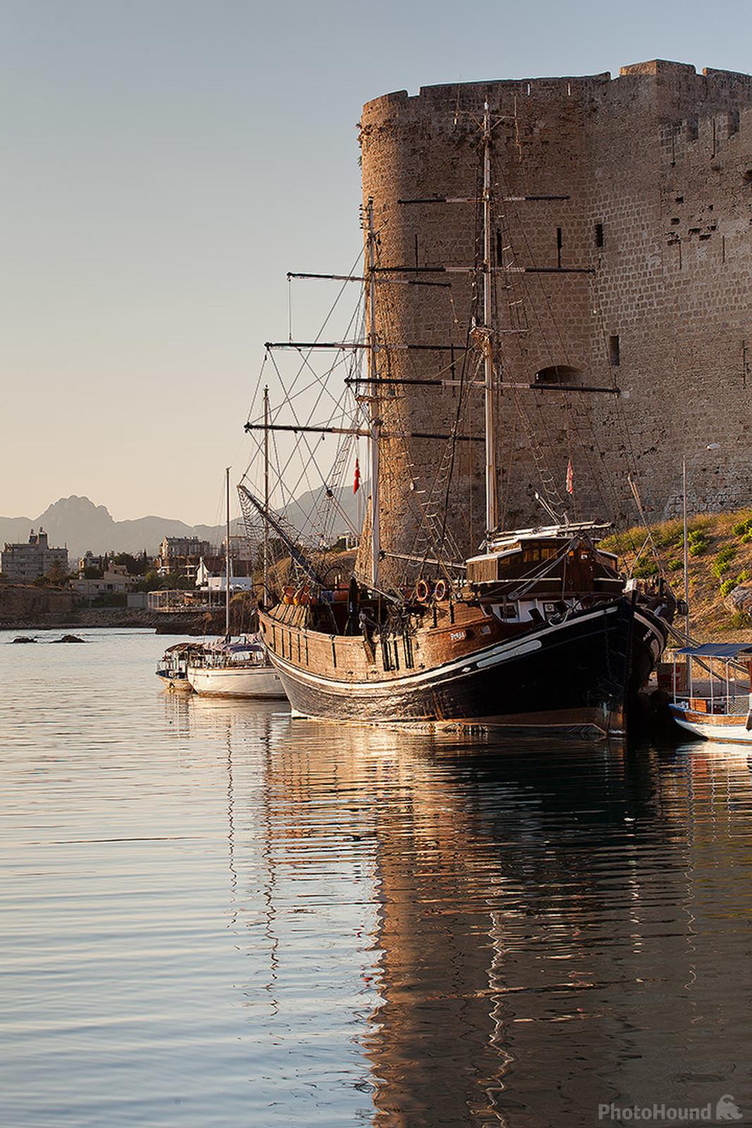 Image of Old Harbor and Castle by Esen Tunar
