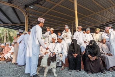 photos of Oman - The Goat Market in Nizwa, Oman
