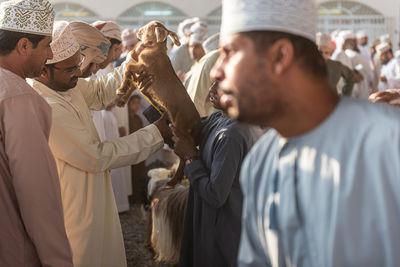 images of Oman - The Goat Market in Nizwa, Oman