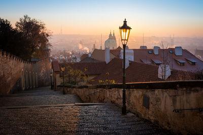 Prague photography guide - Zámecke schody view
