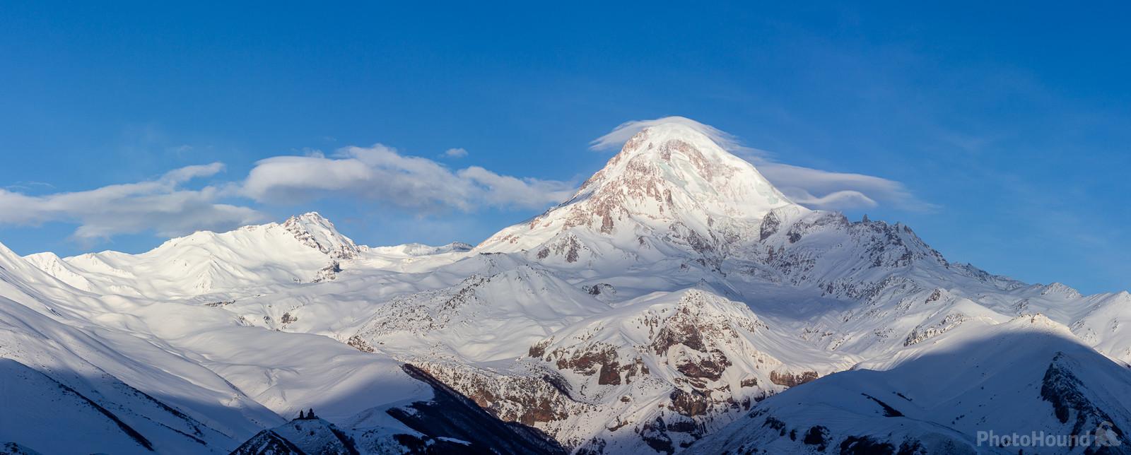 Image of Mount Kazbek by Dancho Hristov