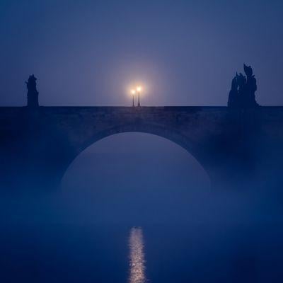 pictures of Prague - Charles Bridge from Strelecky ostrov