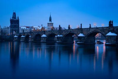 pictures of Prague - Charles Bridge from Hergetova Cihelna