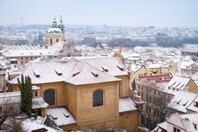 pictures of Prague - View from the Hradcanske Square