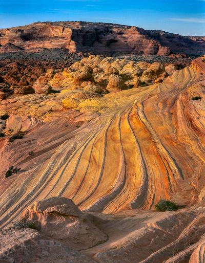 Marble Canyon photo locations - Coyote Buttes North - Brainrocks & Waterpools