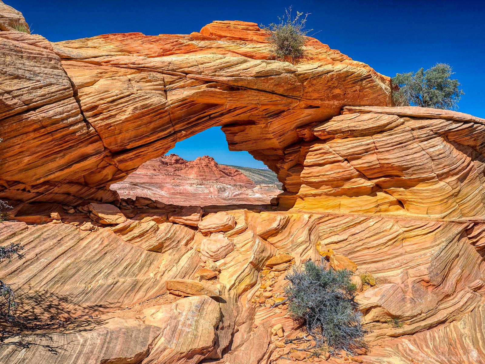 Image of Coyote Buttes North - Top Rock Arch by Laurent Martres