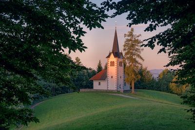 instagram spots in Slovenia - Sveti Primož (St Primus) Church