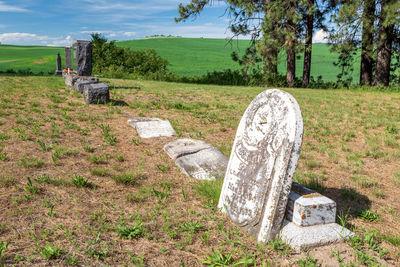 Whitman County photo locations - Silver Creek Cemetery