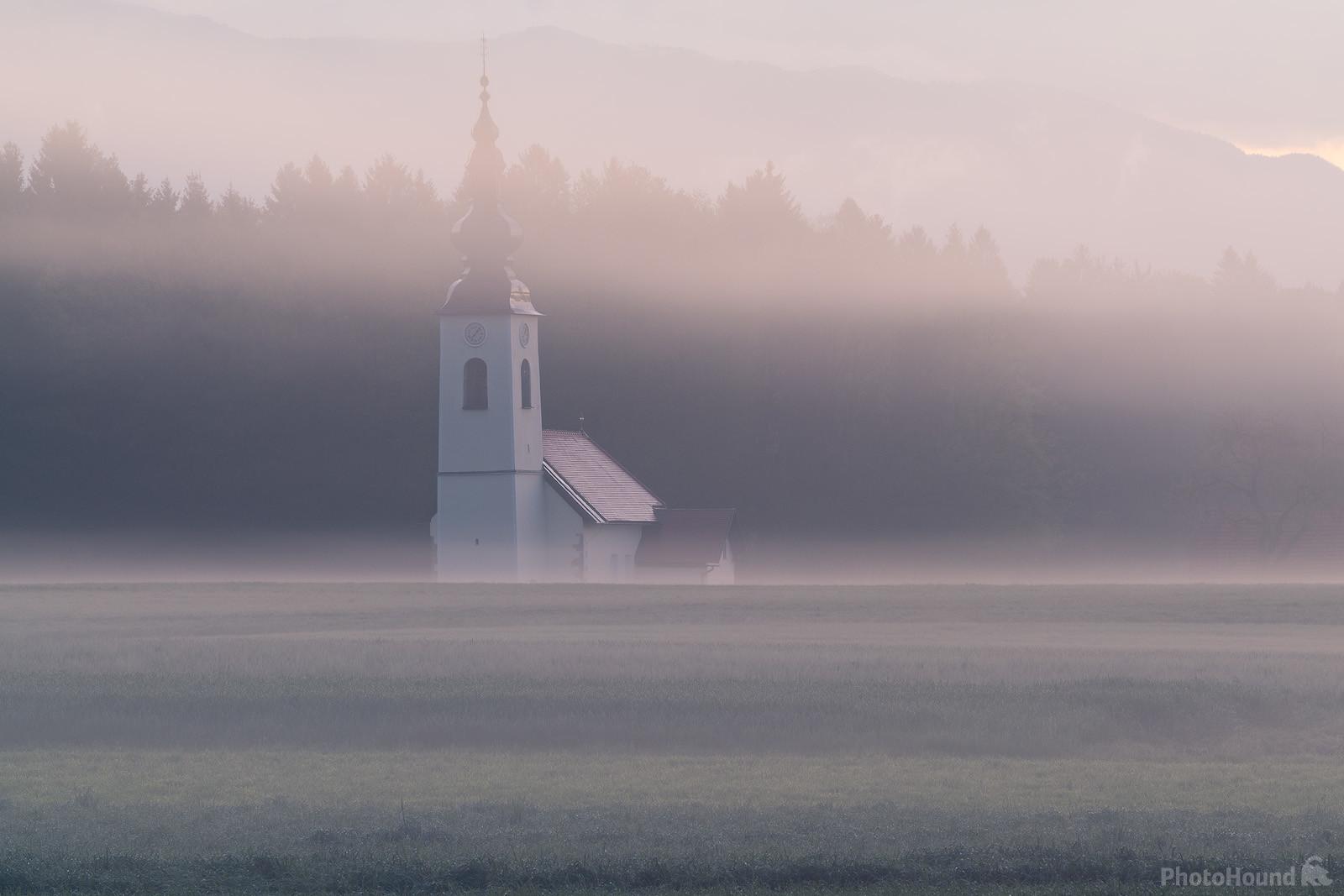 Image of St Jakob Church at Hraše by Luka Esenko