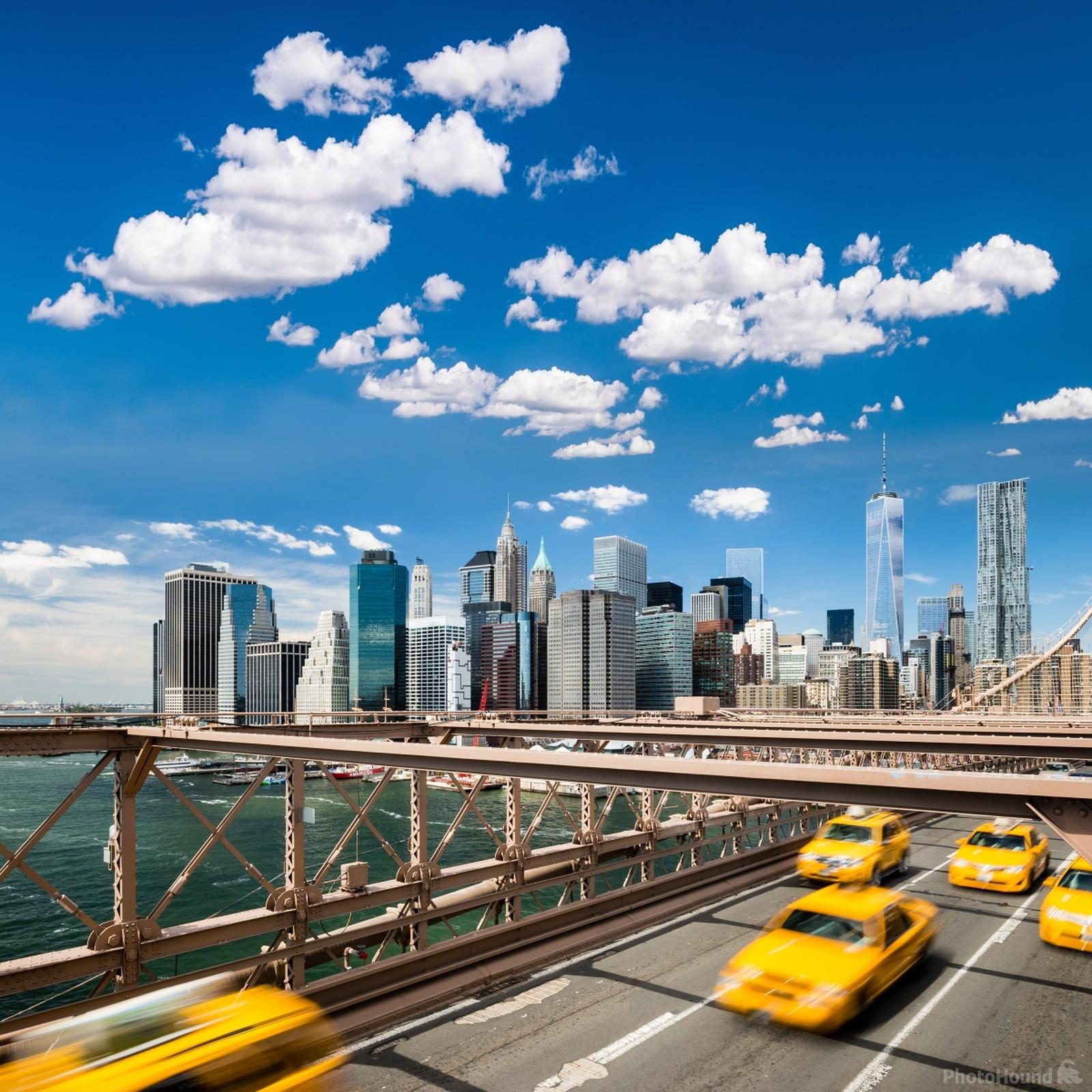 Image of Lower Manhattan from Brooklyn Bridge by VOJTa Herout