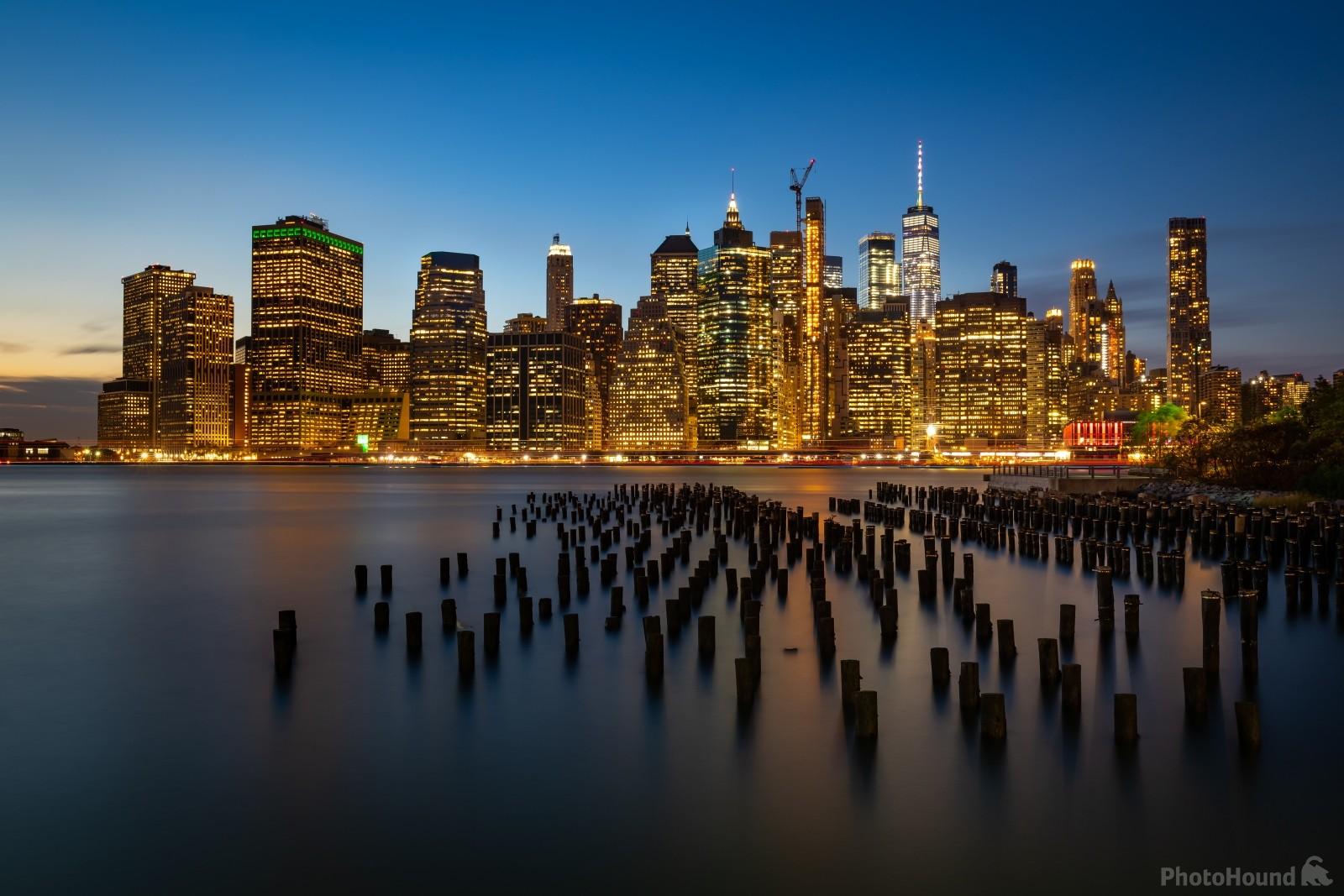Image of Old wooden pillars in the East River - Old Pier 1 by VOJTa Herout