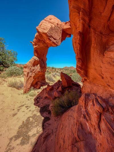 photo spots in Utah - High Heel Arch