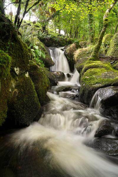 pictures of Dartmoor - Colly Brook Waterfalls