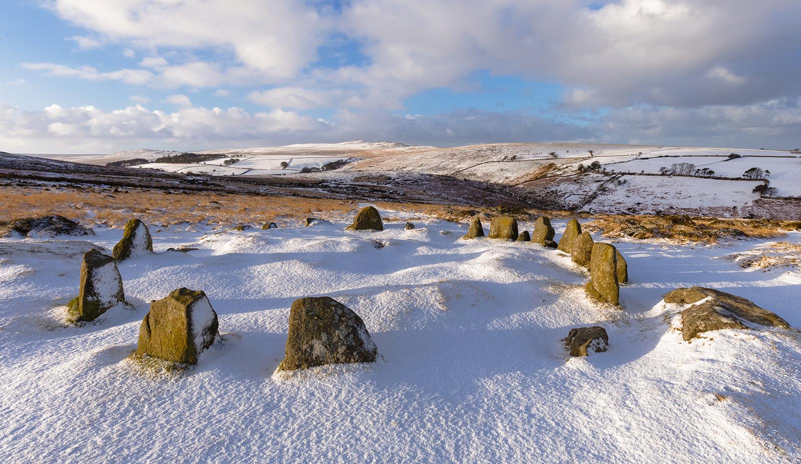 Image of Nine Maidens Stone Circle (Dartmoor) by Richard Fox