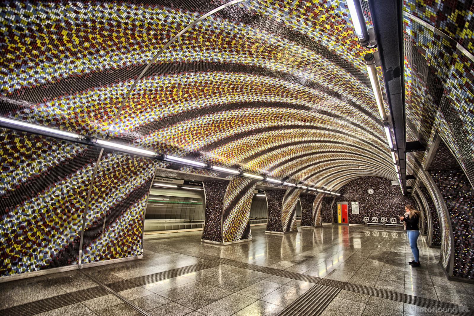Image of Metro (Underground) station at Szent Gellért tér by Peter Zalabai
