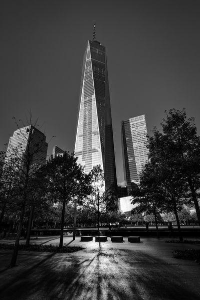 images of New York City - One World Trade Center from Ground Zero