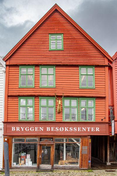 One of the historic Bryygen buildings
