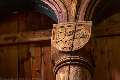 images of Norway - Urnes Stave Church - interior