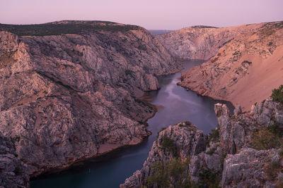 Jasenice Zadar County photography spots - Zrmanja River - Canyon Viewpoint