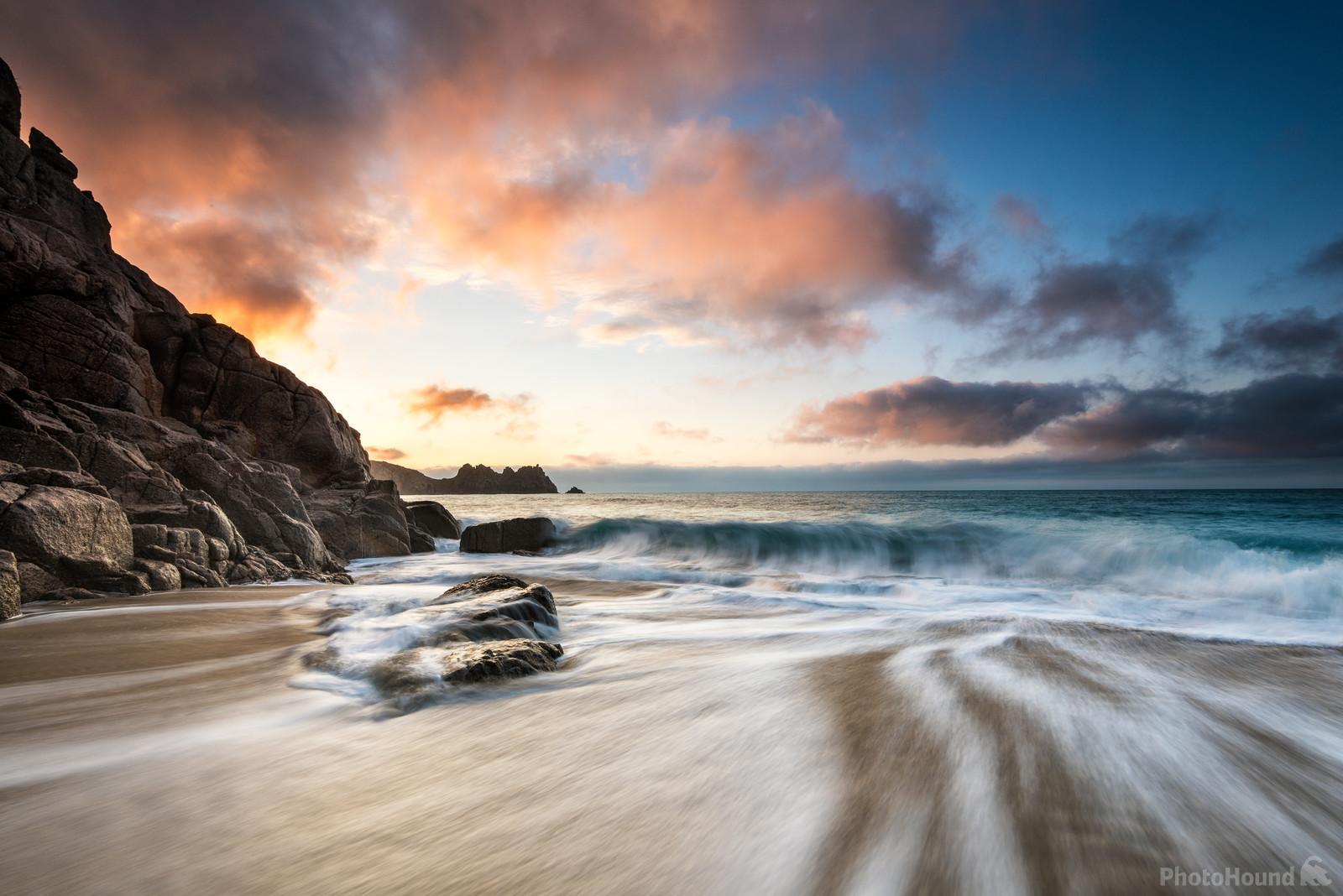 Image of Porthcurno and Pedn Vounder Beach by Richard Lizzimore