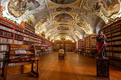 photography spots in Prague - Strahov library