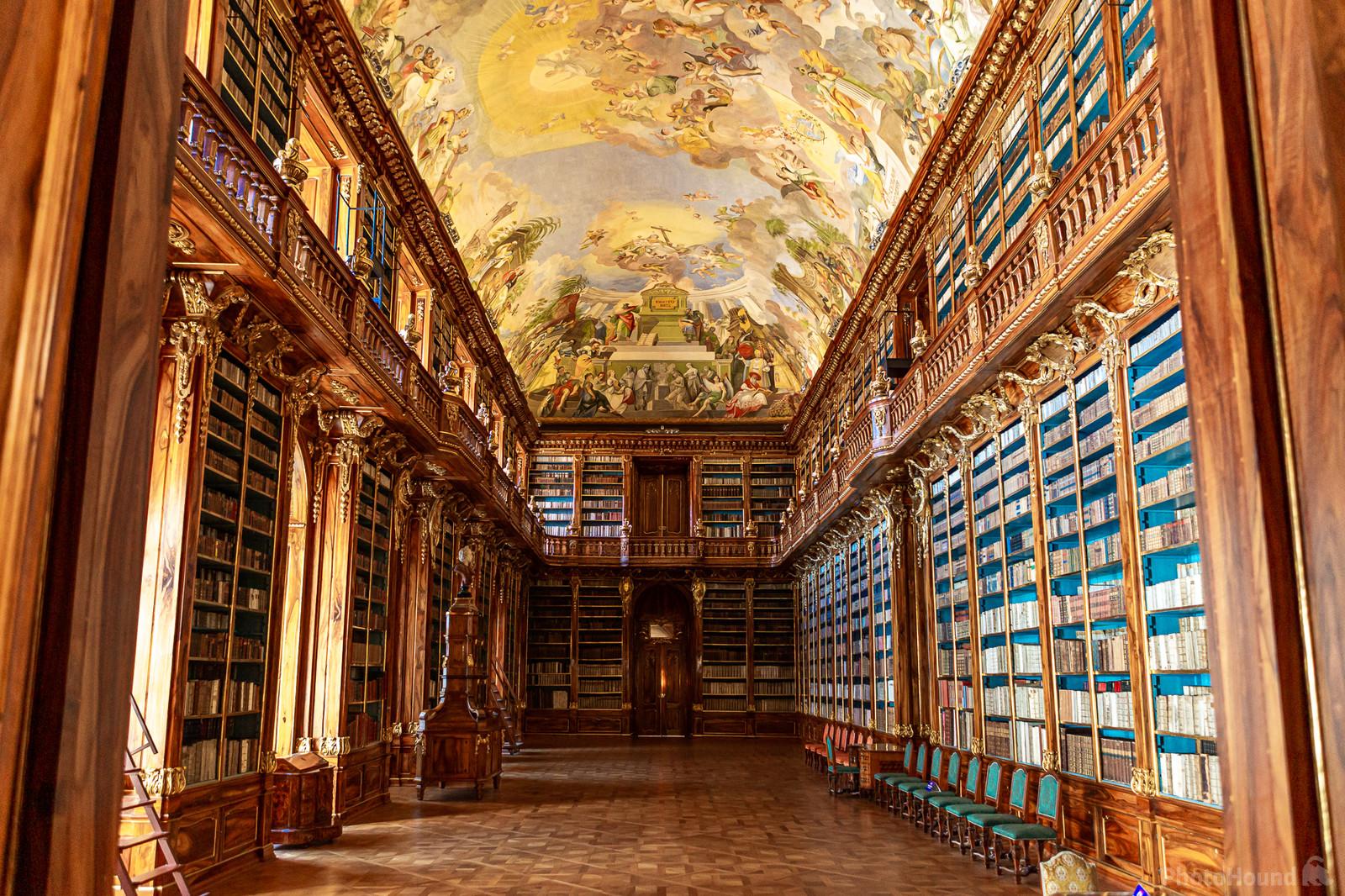 Image of Strahov library by Dancho Hristov
