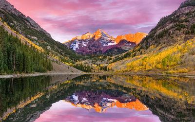 Pitkin County instagram spots - Maroon Bells - Colorado