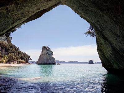New Zealand photo locations - Cathedral Cove, Coromandel Peninsula