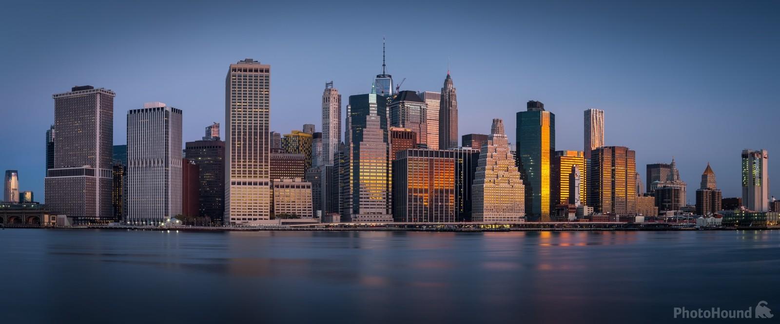 Image of Lower Manhattan panorama from the Pier 2 by VOJTa Herout