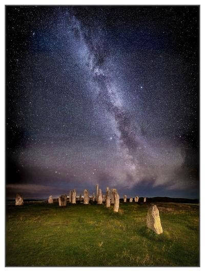 Callanish Standing Stones with Milky Way above