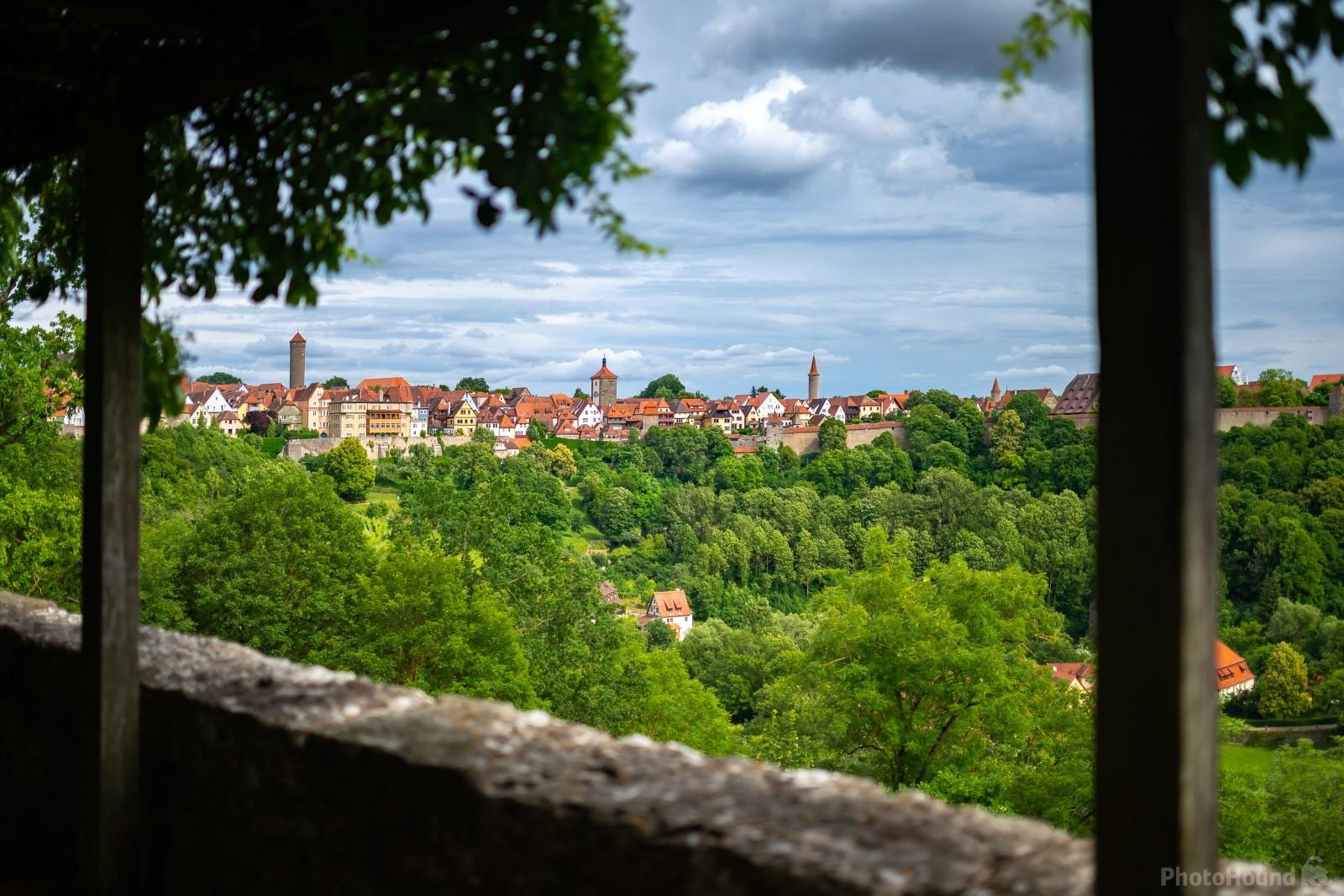 Image of Rothenburg ob der Tauber view from the Burggarten by VOJTa Herout