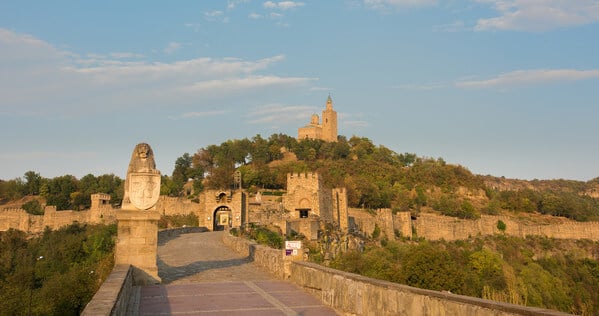 Tsarevets fortification at Veliko Tarnovo