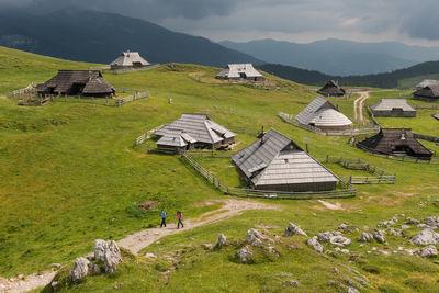 Slovenia photos - Velika Planina - Shepherds' Huts