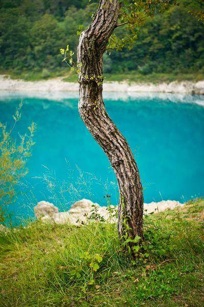 Beautiful colors of Lago di Tenno