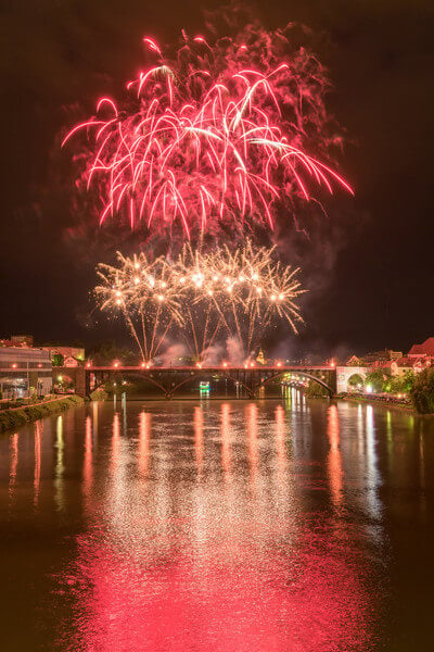 Lent Festival in Maribor - Fireworks