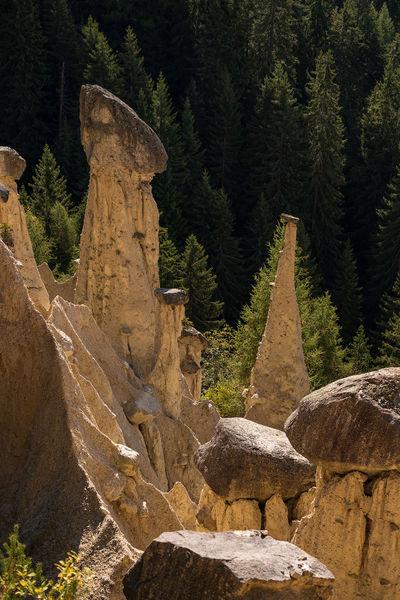 pictures of The Dolomites - Earth Pyramids of Platten