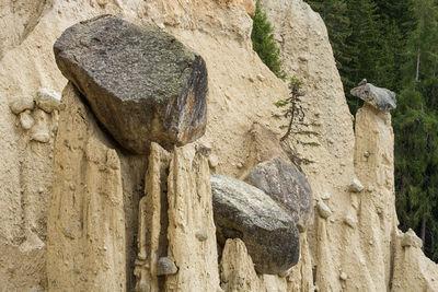 photos of The Dolomites - Earth Pyramids of Platten