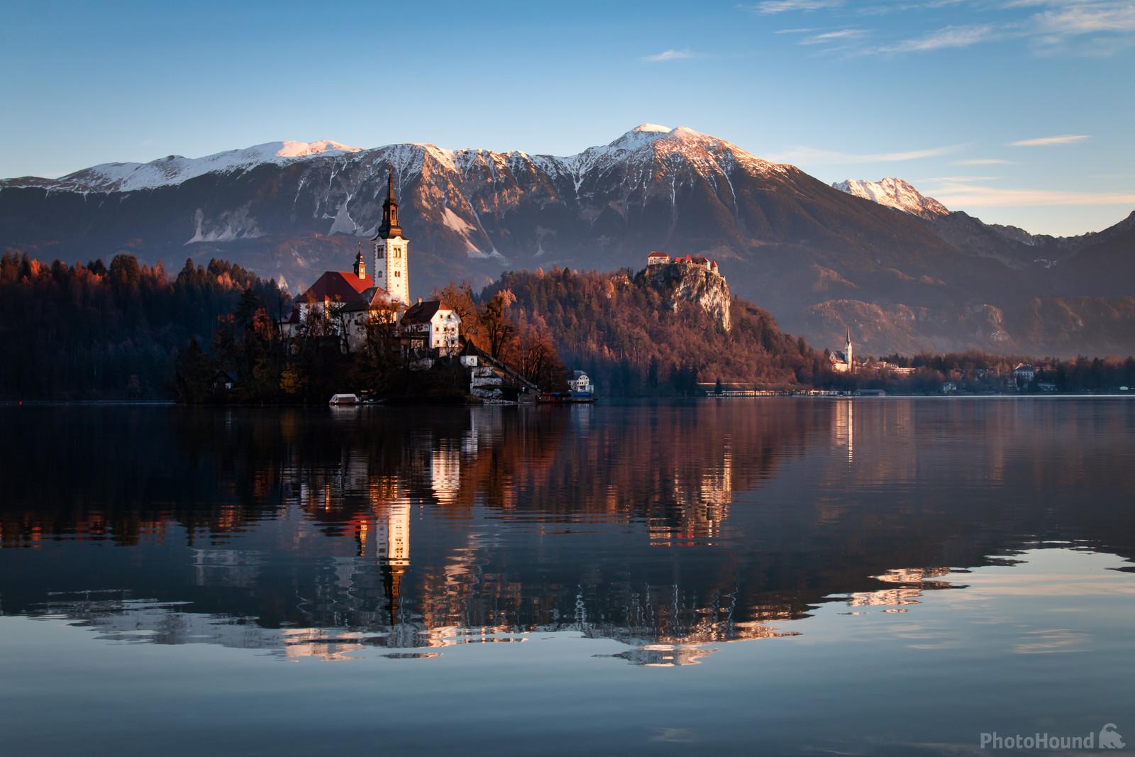 Image of Bled Lakeside Bench by Jules Renahan