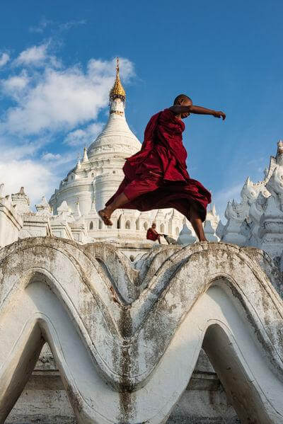 Myanmar (Burma) images - Hsinbyume Pagoda