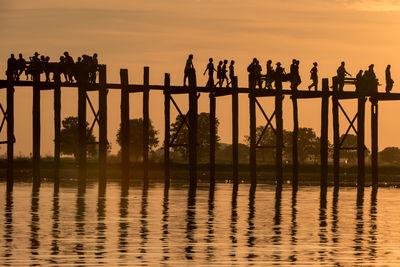 pictures of Myanmar (Burma) - U-Bein Bridge