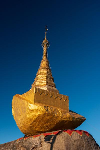 Picture of Kyaikhtiyo Pagoda (Golden Rock) - Kyaikhtiyo Pagoda (Golden Rock)
