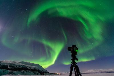 Sweden photos - Northern Lights at Abisko National Park