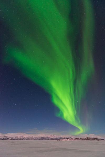 Sweden pictures - Northern Lights at Abisko National Park